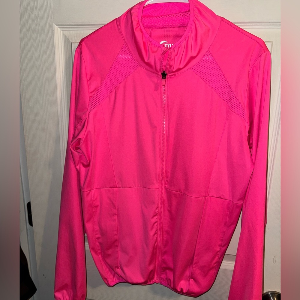 Zyia Hot Pink Pro Trainer Jacket